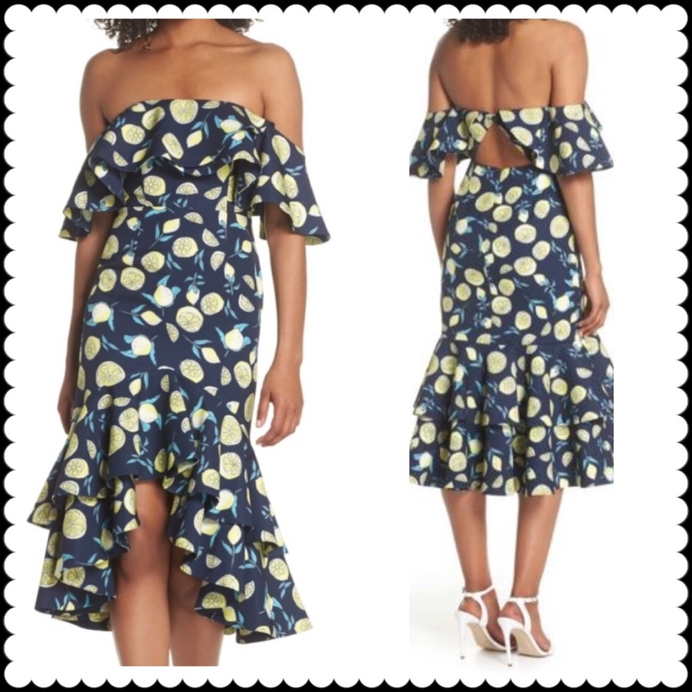 FAME and PARTNERS Lemon Dress Sz 0 (XS) NEW